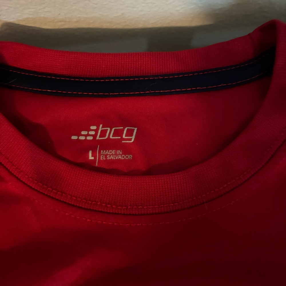 BCG Kids Red Baseball Graphic Tee - Picture 2 of 3